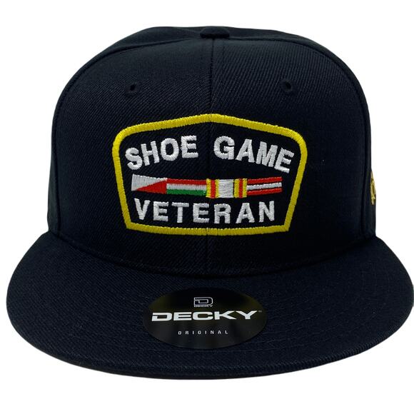 Shoe Game Veteran Snapback Hat All Black - Picture 5 of 9